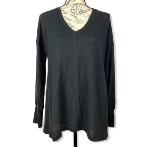 Gibson black v neck sweater- XS